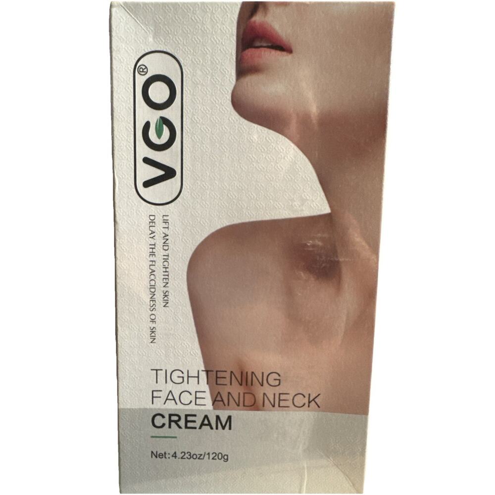 VGO Tightening Face and Neck Cream 4.23oz. Sealed New In Box